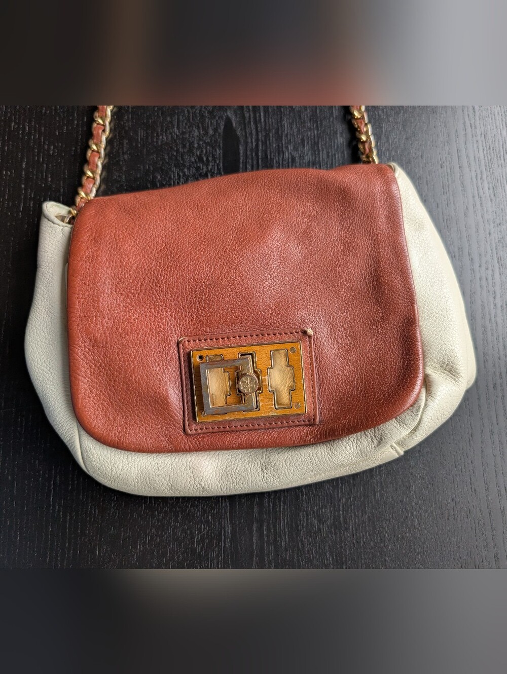 Tory Burch Turn-Lock 2-Way Chain Link Purse - Picture 5 of 12